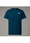 The North Face M Vertical Ss Tee Midnight Petrol