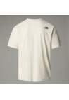 The North Face M Ss Tee Varsity Graphic White Dune