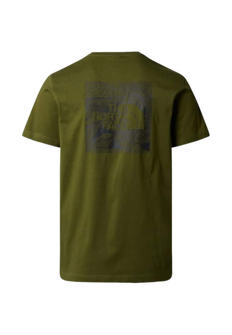The North Face M Ss Redbox Cel Tee Forest Olive