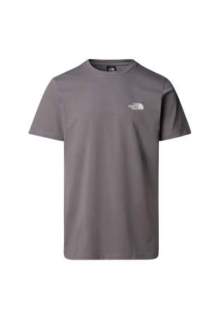 The North Face M Ss Simple Dome Tee Smoked Pearl