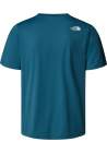 The North Face M 24 7 Ss Tee Reg Mallard Blue