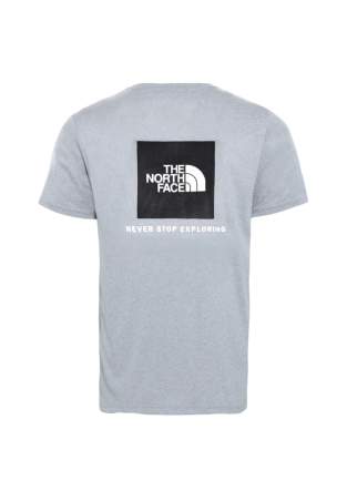 The North Face M Reaxion Red Box Mid Grey Heather
