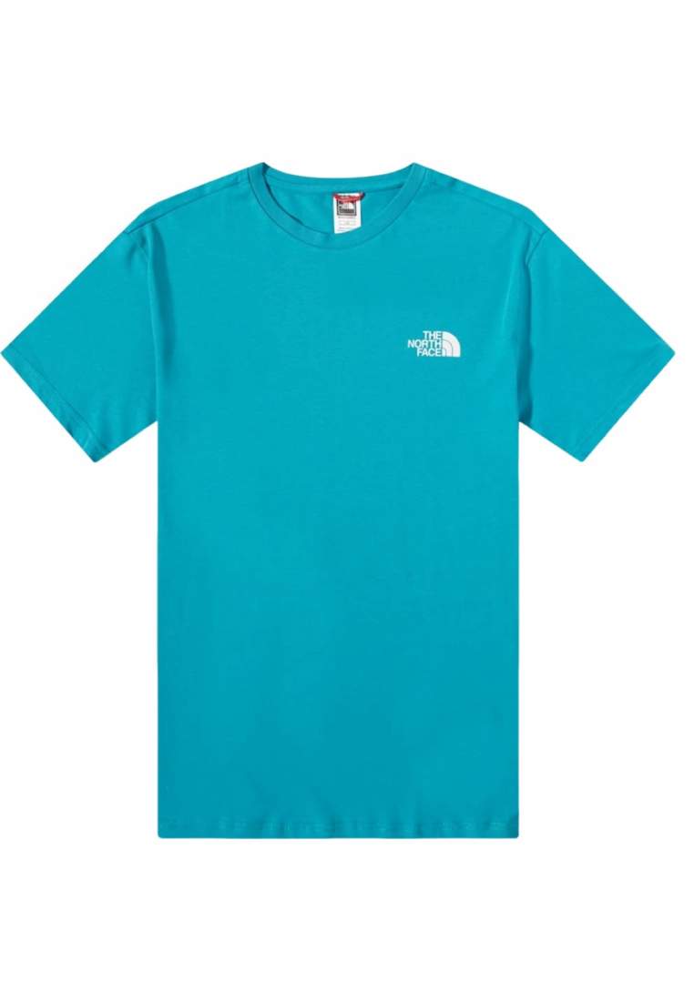 The North Face M S/S Simple Dome Tee Harbor Blue