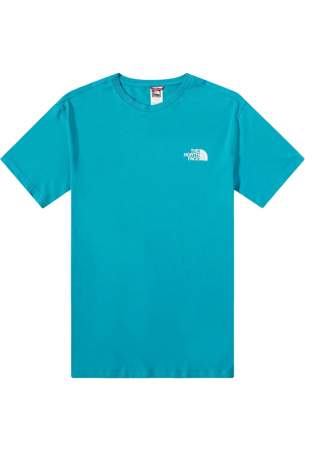The North Face M S/S Simple Dome Tee Harbor Blue