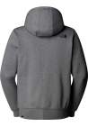 The North Face M Simple Dome Full Zip Hoodie Tnf Medium Grey Heather