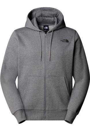The North Face M Simple Dome Full Zip Hoodie Tnf Medium Grey Heather