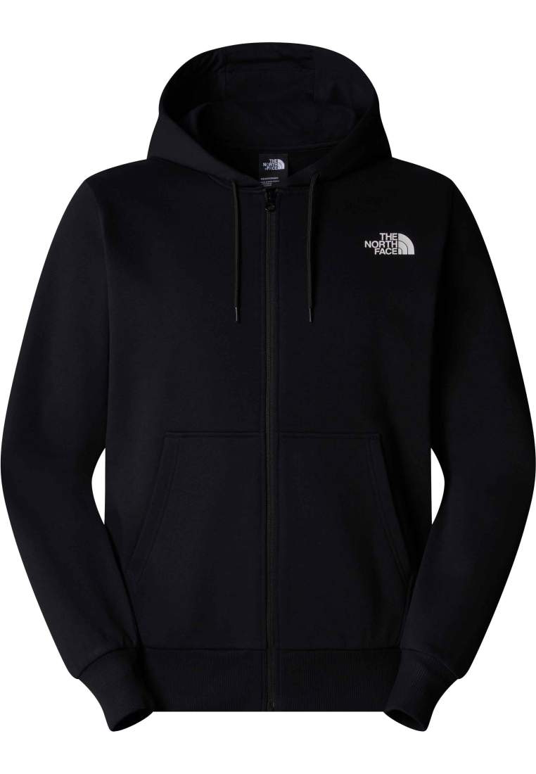The North Face M Simple Dome Full Zip Hoodie Tnf Black