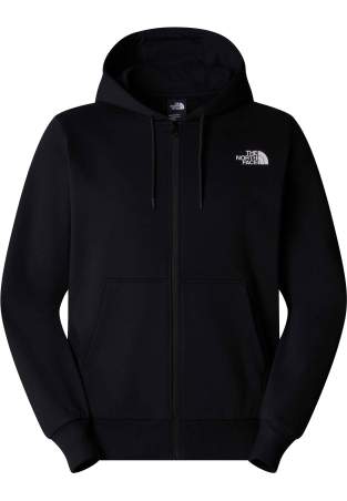 The North Face M Simple Dome Full Zip Hoodie Tnf Black