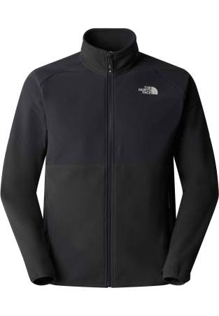 The North Face M Glacier Hvwt Fz Jkt Asphalt Grey