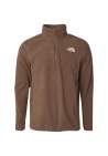 The North Face M 100 Glac 1 Quart Zip Smokey Brown