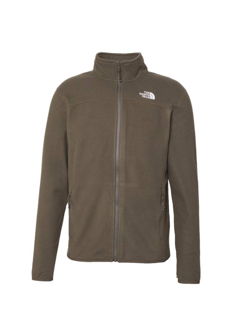 The North Face 100 Glacier Full Zip New Taupe Green