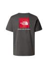 The North Face M Ss Box Nse Tee Tnf Medium Gryhtr
