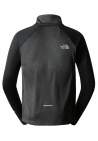 The North Face M 1 4 Zip Run Fl Tnf Black Asphgr