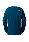 The North Face M Ls Tee Varsity Graphic Midnight Petrol