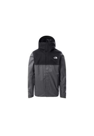 The North Face M Quest Zip-In Jkt Asphalt Grey Tnf Black
