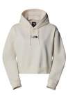 The North Face W Essential Crop Hoodie White Dune