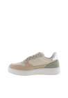 Victoria Madrid Mesh Et Cuir Beige