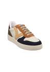 Victoria Madrid Cuir Fendu Multicolore Marino
