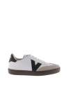 Victoria Berlin Cycliste Effet Cuir Et Cuir Fendu Blanco