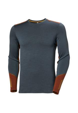 Helly Hansen Lifa Merino Midweight Crew Alpine Forest