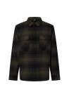 Oakley 90S Plaid Ls Shirt Black New Dk Brush Check
