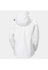 Helly Hansen W Crew Hooded Jacket 2.0 White