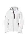 Helly Hansen W Crew Hooded Jacket 2.0 White