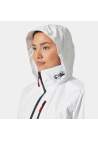 Helly Hansen W Crew Hooded Jacket 2.0 White