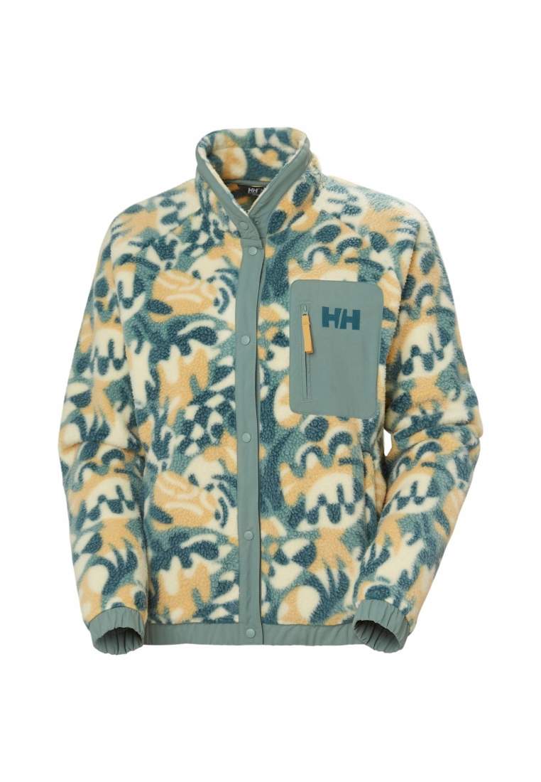 Helly Hansen W Imperial Printed Pile Snap Sand