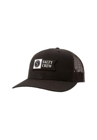 Salty Crew Pinnacle 2 Retro Trucker Black