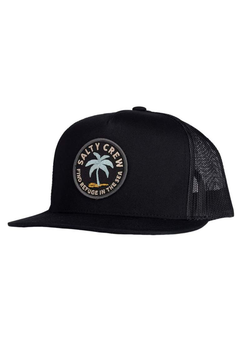 Salty Crew Tropics Trucker Black