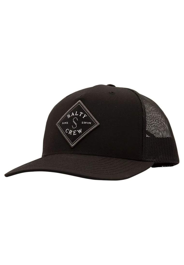 Salty Crew Sea Line Retro Trucker Black