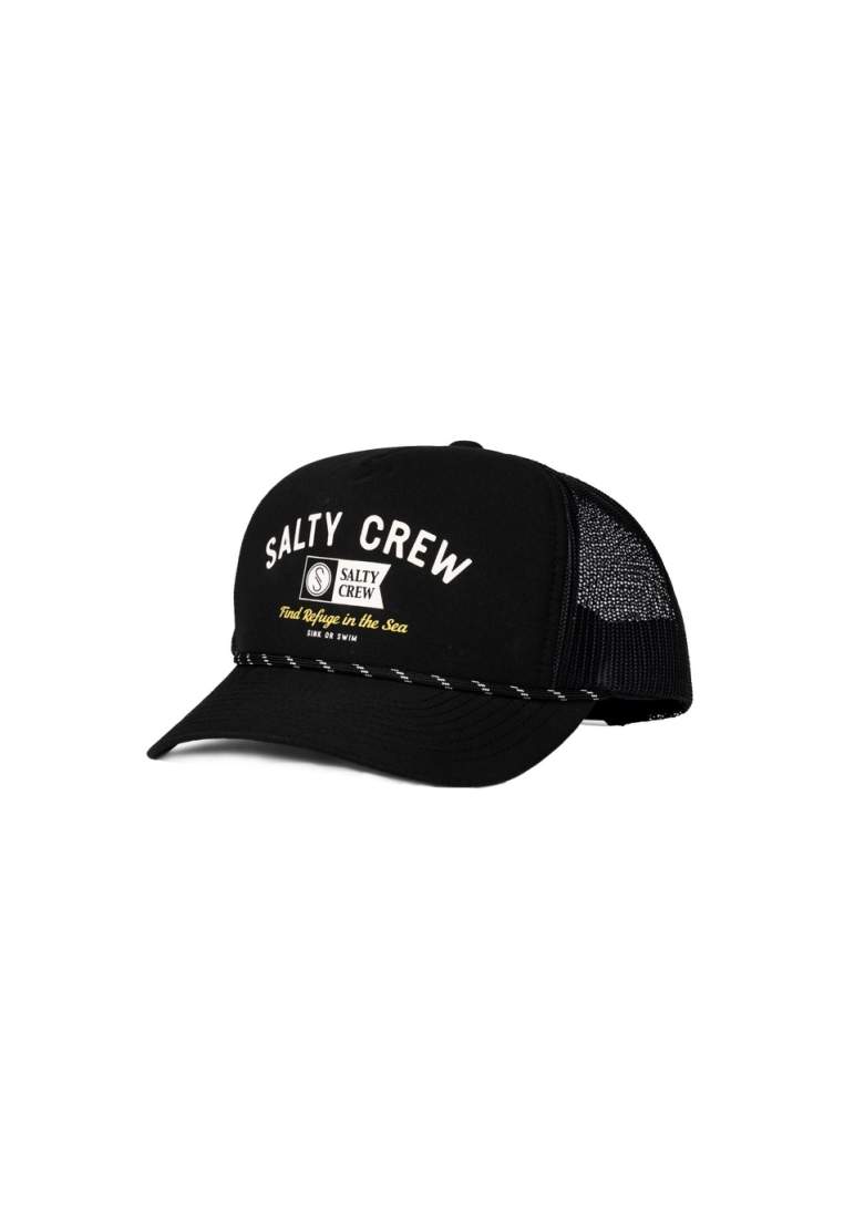 Salty Crew Surf Club Trucker Black