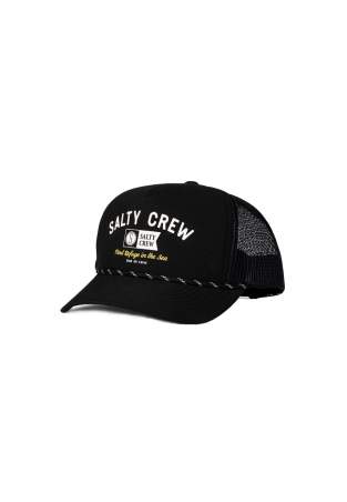 Salty Crew Surf Club Trucker Black
