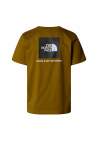 The North Face M Ss Redbox Tee Moss Green