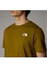 The North Face M Ss Redbox Tee Moss Green