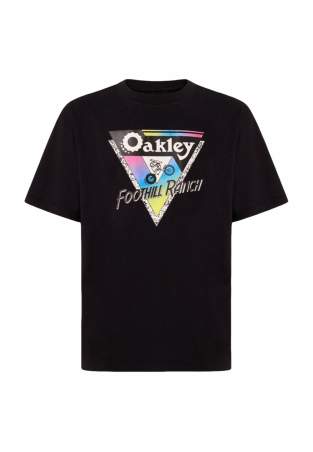 Oakley En New Retro Tee Triangle 1 0 Blackout