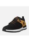 Timberland Sprint Trekker Low Lace Sneaker Black Mesh W Wheat