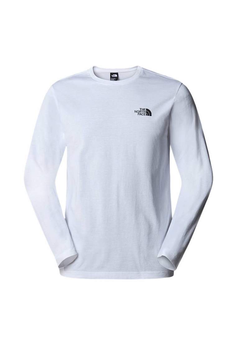 The North Face M Ls Simple Dome Tee Tnf White
