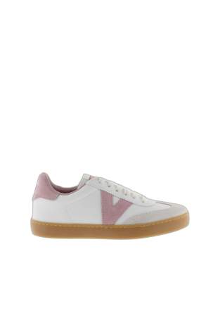 Victoria Berlin Ciclista Piel Y Serraje Rosa