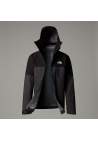 The North Face M Jazzi 3L Gtx Jacket Anthracite Grey Tnf Black