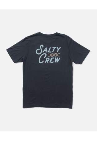Salty Crew Splice Vintage Pocket Tee Vintage Black