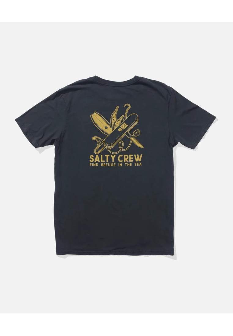 Salty Crew Pocket Knife Vintage Ss Vintage Black