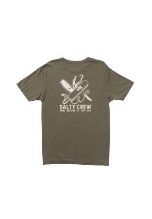 Salty Crew Pocket Knife Vintage Ss Dusty Olive