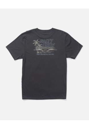 Salty Crew A Frame Ss Tee Charcoal
