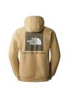 The North Face M Raglan Box Nse Hoodie Gravel Smokey Brown