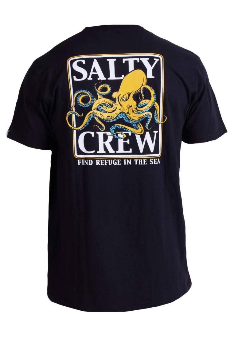 Salty Crew Ink Slinger Standard Ss Tee Black
