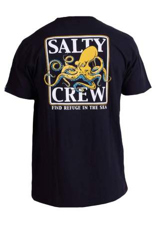 Salty Crew Ink Slinger Standard Ss Tee Black