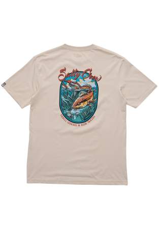 Salty Crew Red Fish Classic Ss Tee White