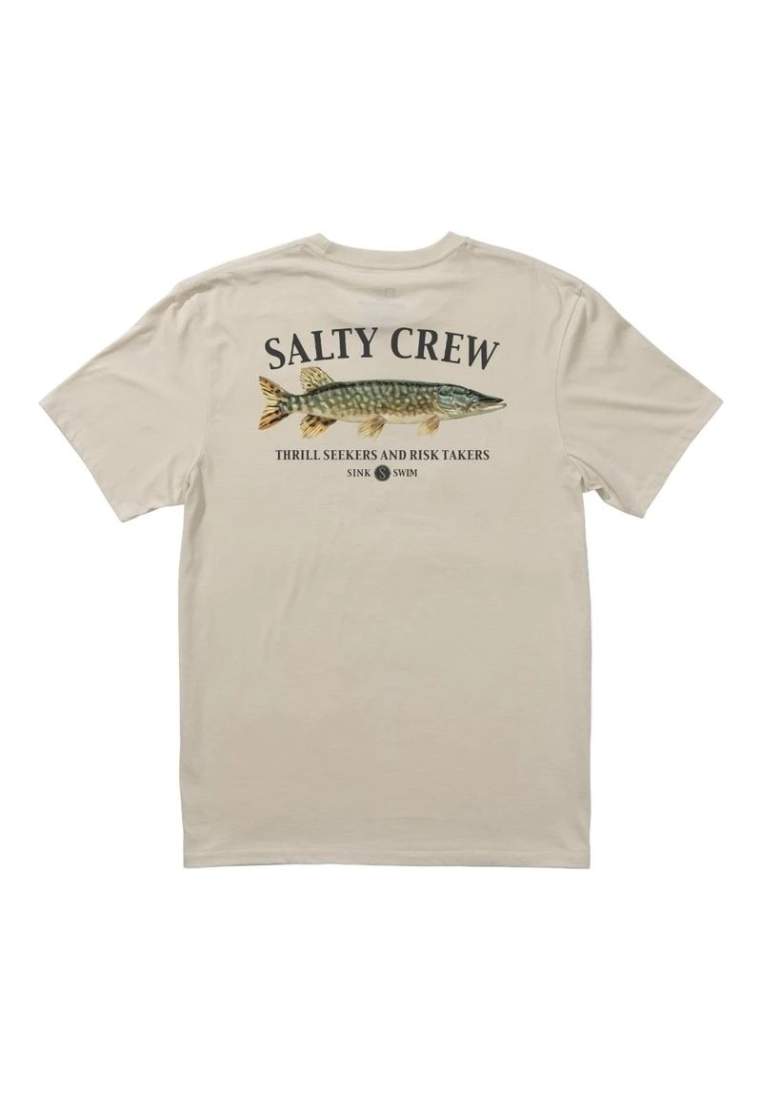 Salty Crew Euro Pike Premium Ss Tee Bone
